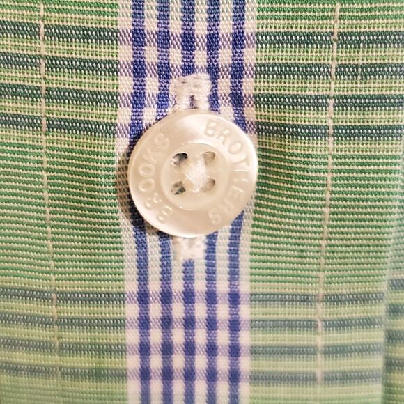 Brooks Brothers Original Button Plaid Shirt L - Picture 6 of 13